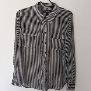 INC International Concepts Button-Up Blouse